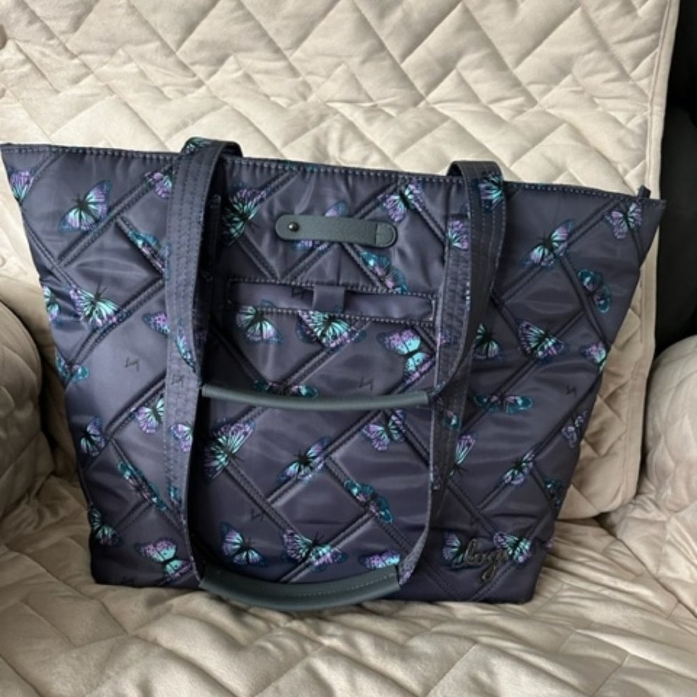 LUG Medium Tote with Trolley Sleeve - Skyliner
